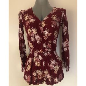 Floral romper